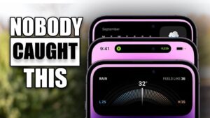 Dynamic Island feature showcasing multitasking on iPhone