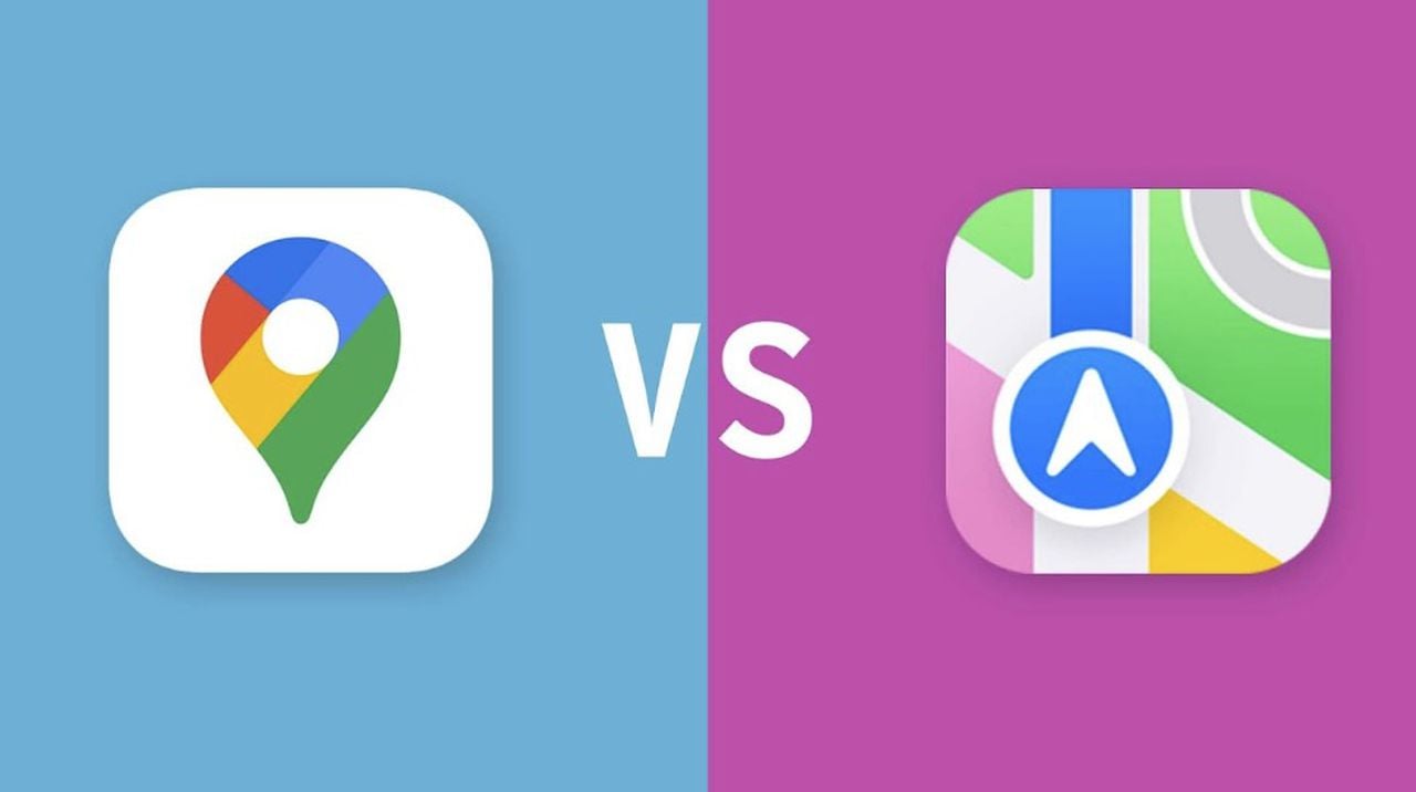 Comparison of Apple Maps and Google Maps navigation features