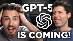 GPT-5 roadmap showcasing AI advancements and new features