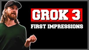 GROK 3 AI model showcasing advanced performance in coding and reasoning