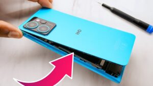 HMD Skyline smartphone showcasing its repairable design and eco-friendly features