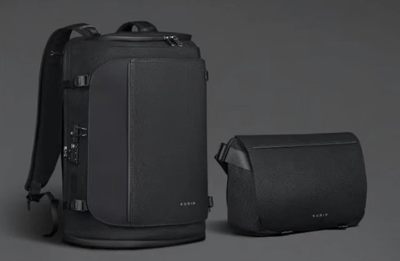 Durable and lightweight travel backpack made with HDPE materials