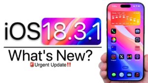 Overview of iOS 18.3.1 features and bug fixes for improved performance