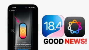 Key features of iOS 18.4 update including expanded language support and object recognition