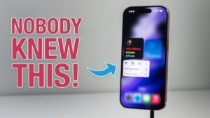 iOS 18 home screen customization with widget resizing and app label removal