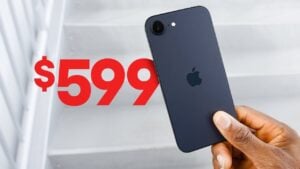iPhone 16e design and build featuring aluminum frame and flat sides