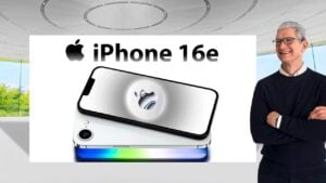Sleek iPhone 16e design featuring a 6.1-inch OLED display and MagSafe technology