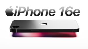 iPhone 16E showcasing USB-C port and satellite connectivity features