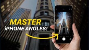 Creative angles for stunning iPhone photography techniques