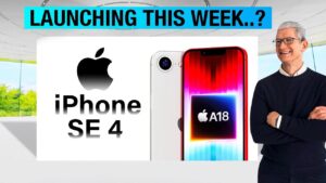 iPhone SE 4 modern design inspired by iPhone 14 with larger display