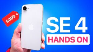 iPhone SE 4 featuring sleek squared edges inspired by iPhone 14 design