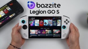 Lenovo Legion Go S running Steam OS for enhanced gaming performance
