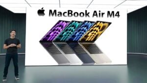 M4 MacBook Air showcasing performance upgrades with the new M4 chip