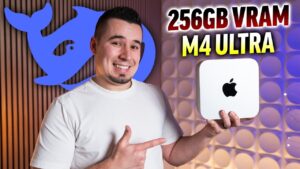 M4 Ultra Mac Studio showcasing its performance and compact design