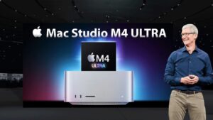 2025 Mac Studio showcasing M4 Ultra chip performance upgrades