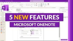 Microsoft OneNote 2025 features overview with enhanced tools for productivity
