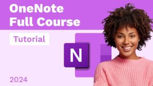 Microsoft OneNote interface showcasing productivity tools
