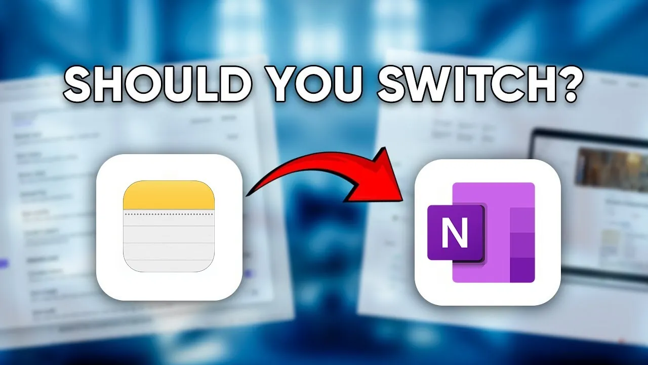 Microsoft OneNote vs Apple Notes for productivity and organization