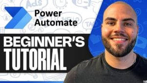 Microsoft Power Automate tutorial for beginners with step-by-step guidance