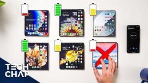 Oppo Find N5 battery test results showcasing its 5600mAh capacity