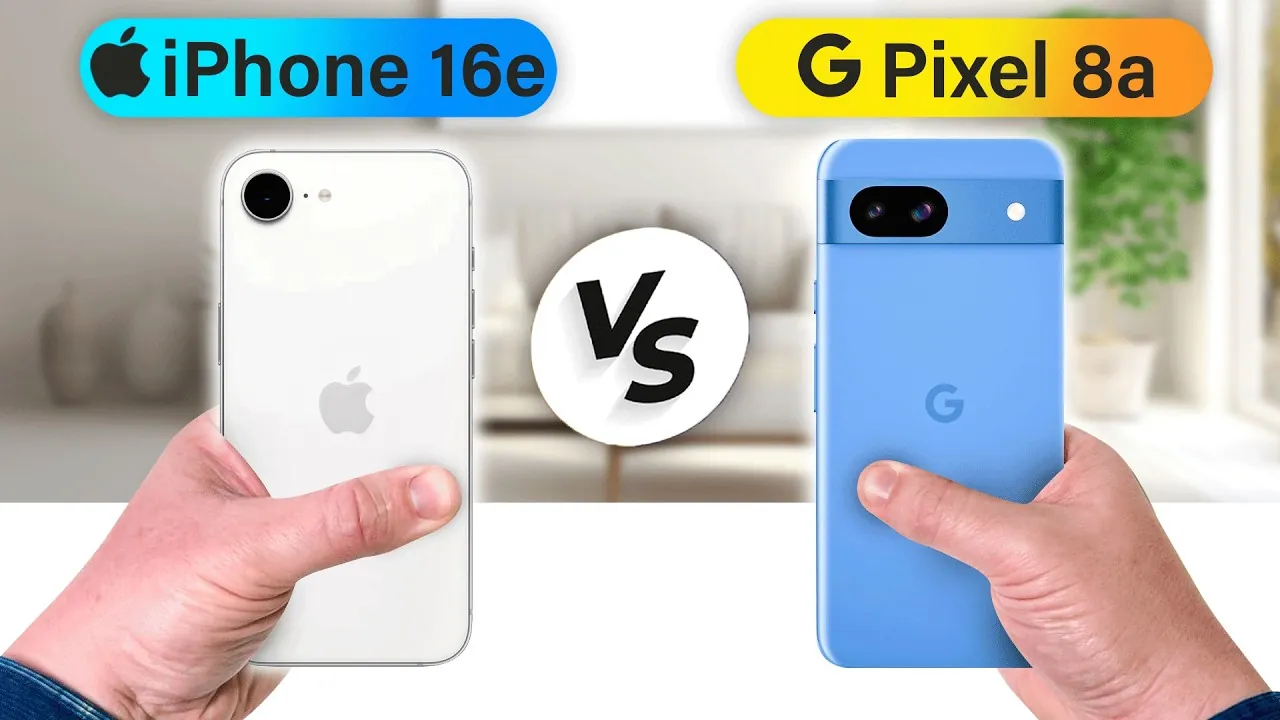 Pixel 8a vs. iPhone 16e