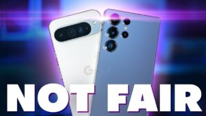 Samsung Galaxy S25 Ultra and Pixel 9 Pro XL side-by-side comparison