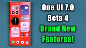 Samsung ONE UI 7.0 Beta 4 introduces Log Video Mode for pro-level video editing.