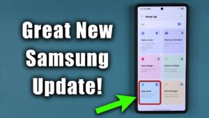 Samsung One UI 7.0 Edge Panel showcasing expanded app capacity