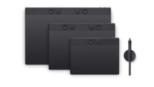 Redesigned Wacom Intuos Pro Pen Tablet showcasing sleek design and features