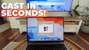 Wireless screen mirroring from Mac to TV setup guide