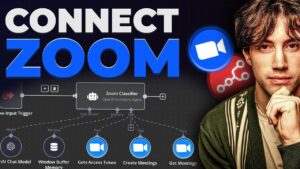 Step-by-step guide to integrating Zoom with AI agents in n8n workflows