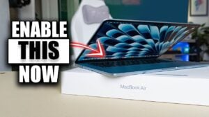 Sleek design of the 15” MacBook Air M4 with lightweight aluminum build