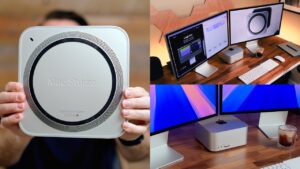 2025 Mac Studio showcasing its high-performance specifications