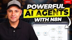 AI-powered automation workflow built using n8n platform