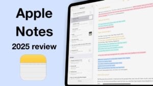 Overview of Apple Notes features in iOS 18 for note-taking.