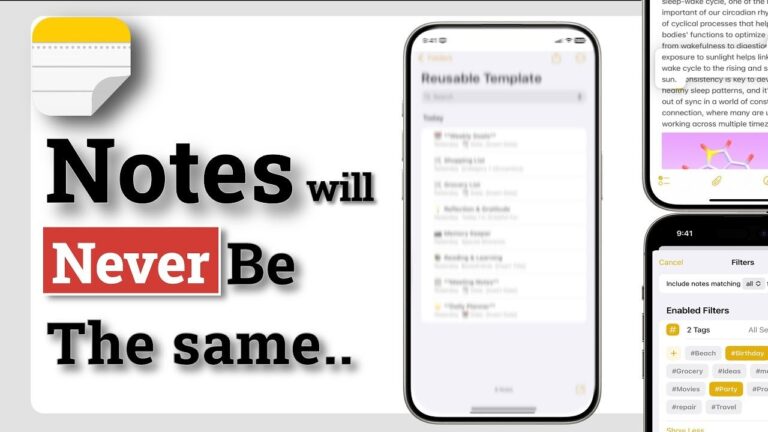 How to Use Apple Notes, Reminders, and Calendars Together - Geeky Gadgets