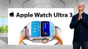 Apple Watch Ultra 3 with slimmer design and larger display
