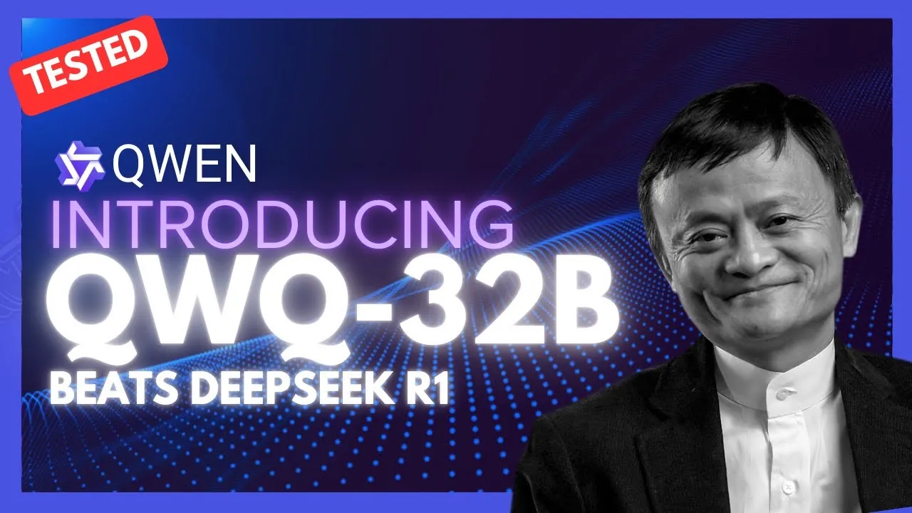 Comparison of QwQ-32B with larger AI models in performance and efficiency