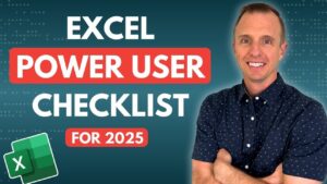 Essential Excel skills to master for workplace success in 2025