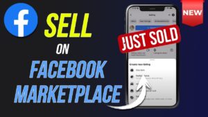 Step-by-step guide to selling items on Facebook Marketplace using your phone.