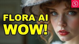 Flora AI platform showcasing its intuitive content creation interface