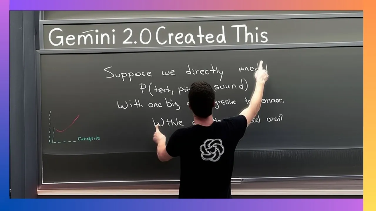 Gemini 2.0 Flash showcasing style transfer for creative visuals