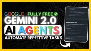Gemini 2.0 AI tools for automating workflows and boosting productivity