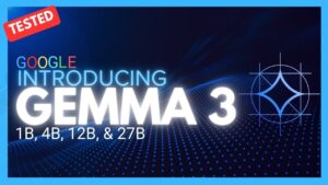 Overview of Gemma 3 AI model and its key features