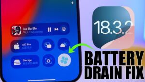 Guide to fixing iPhone battery drain after iOS 18.3.2 update