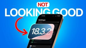 iOS 18.3.2 camera freezing and FaceTime activation issues