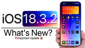 iOS 18.3.2 update focusing on security and performance improvements