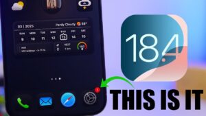 iOS 18.4 update showcasing new features and improvements
