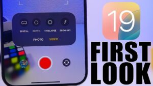 iOS 19 redesigned interface inspired by visionOS with circular app icons