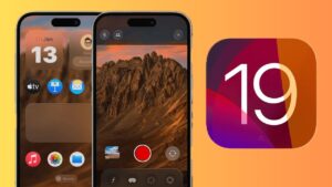 iOS 19 redesign inspired by Vision OS with circular icons and streamlined menus